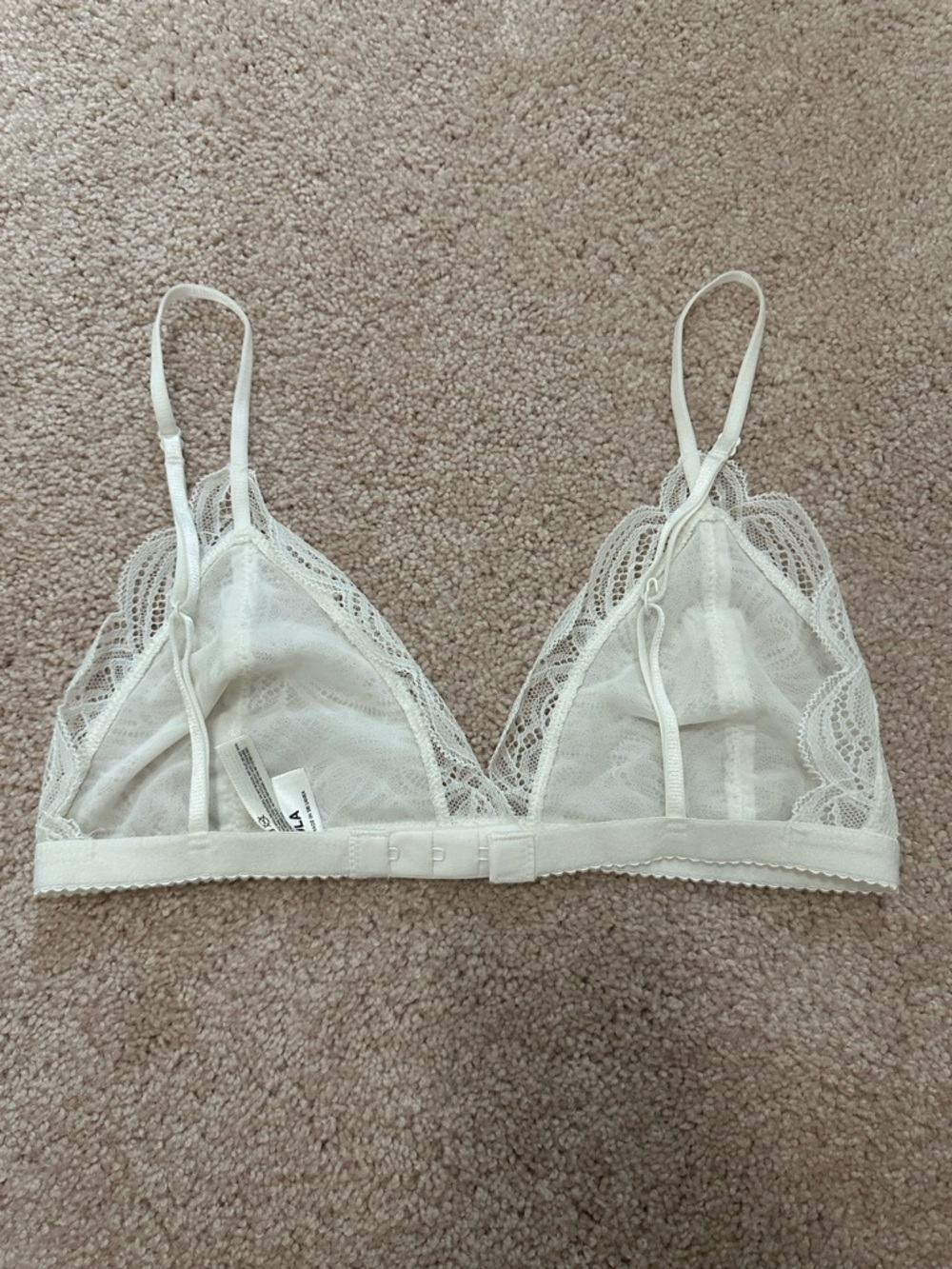 Aritzia Talula Sheer Lace Bralette - Picture 3 of 5